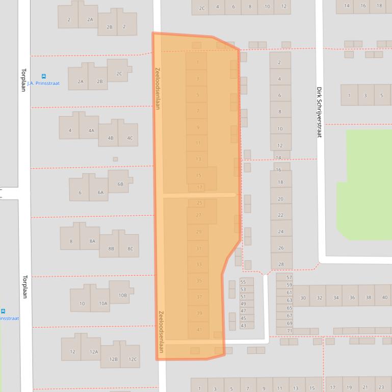 Kaart van postcodegebied 1785BL.