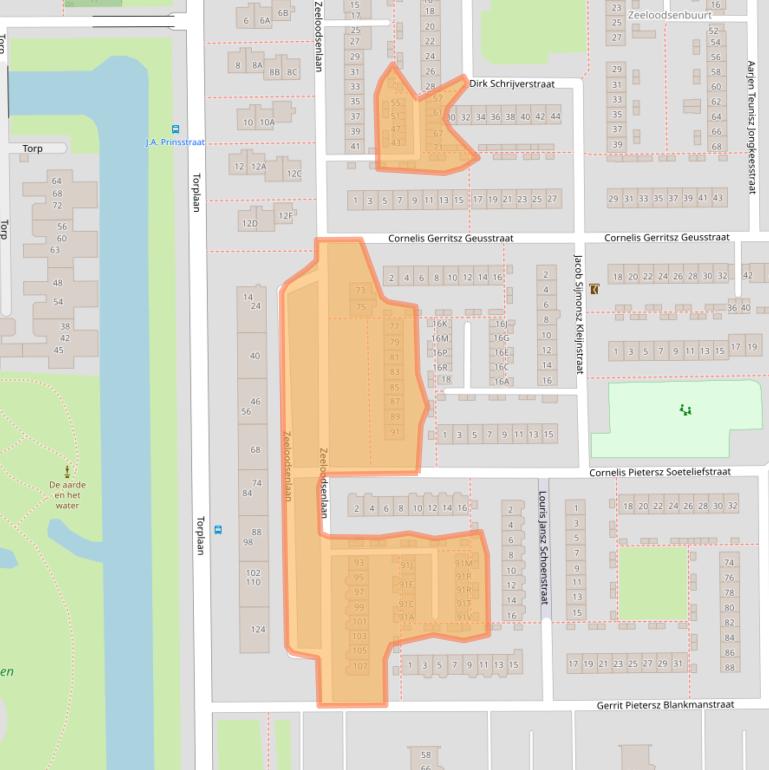 Kaart van postcodegebied 1785BM.