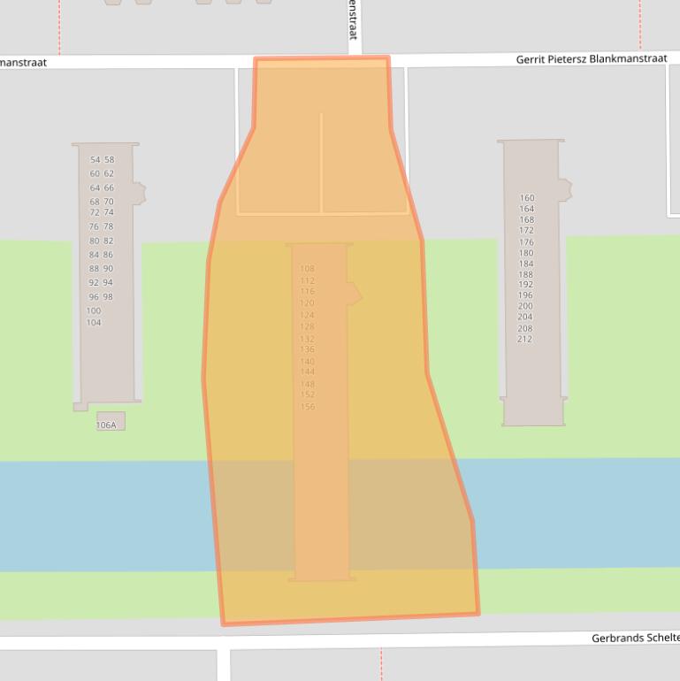 Kaart van postcodegebied 1785CK.