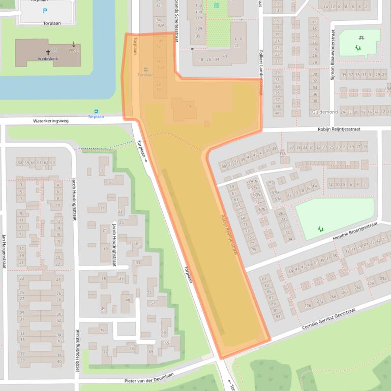 Kaart van postcodegebied 1785CS.