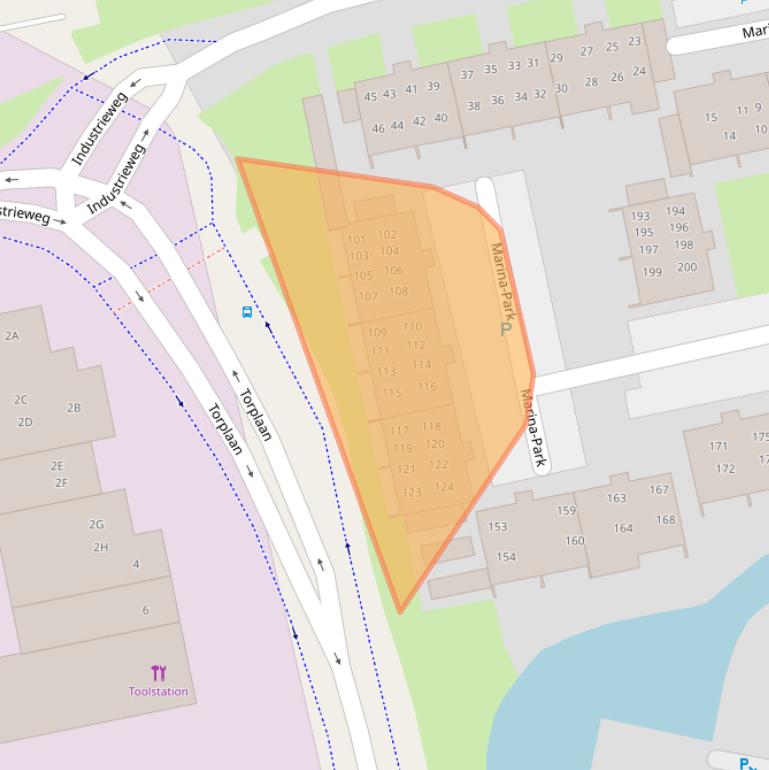 Kaart van postcodegebied 1785DC.