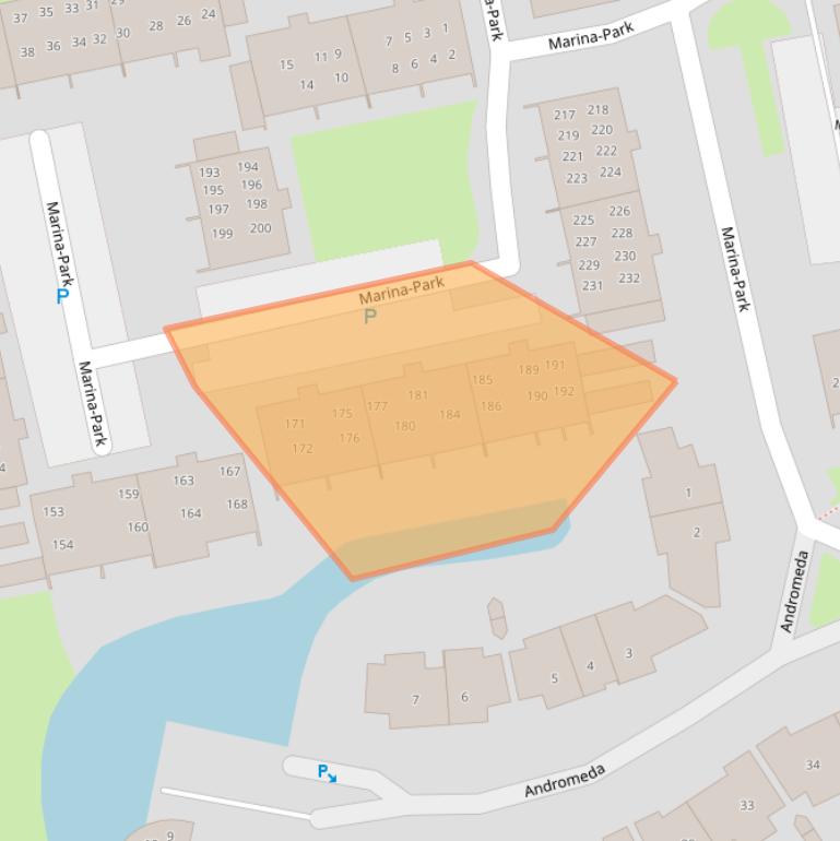 Kaart van postcodegebied 1785DE.