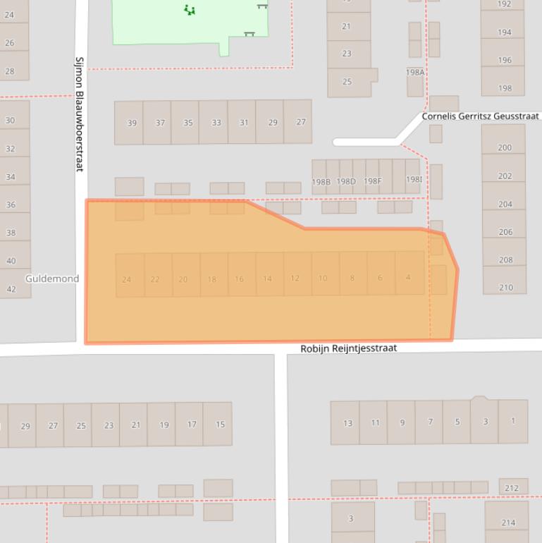 Kaart van postcodegebied 1785EN.