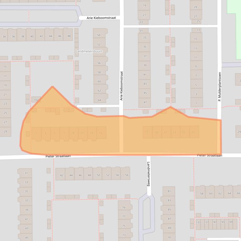 Kaart van postcodegebied 1785GV.