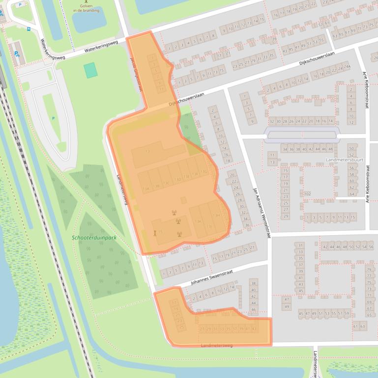 Kaart van postcodegebied 1785HA.