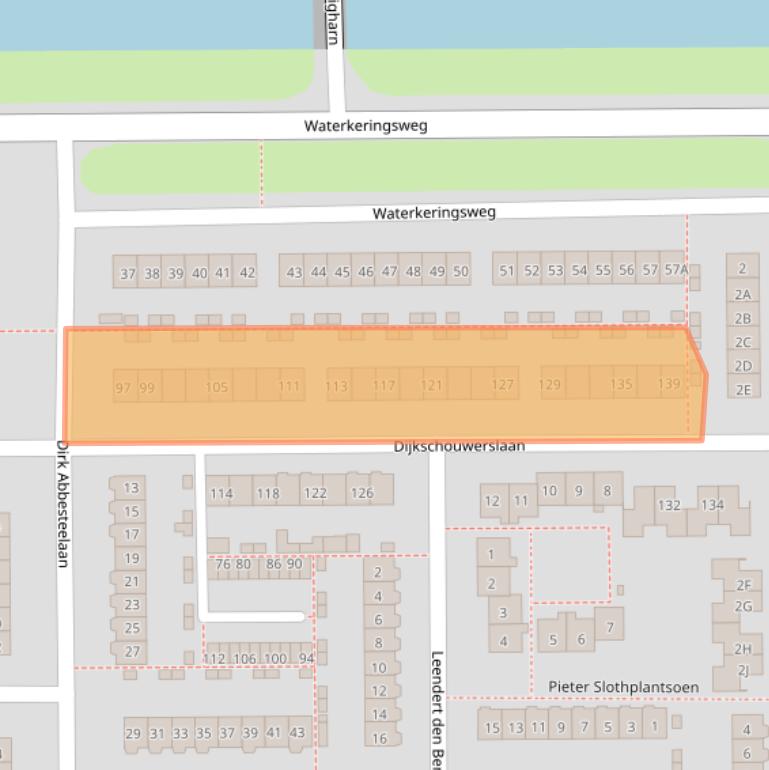 Kaart van postcodegebied 1785HP.