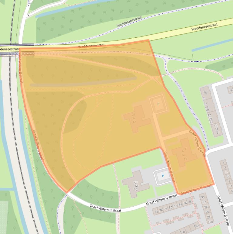 Kaart van postcodegebied 1785KE.