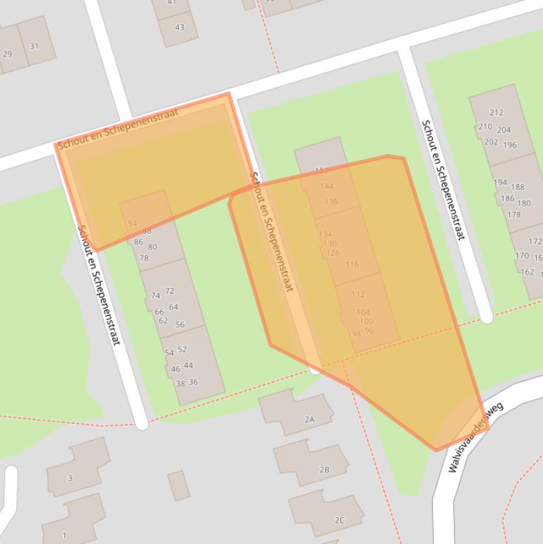 Kaart van postcodegebied 1785KV.