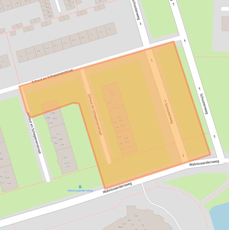 Kaart van postcodegebied 1785KZ.