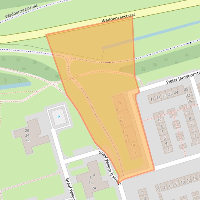 Kaart van postcodegebied 1785LN.