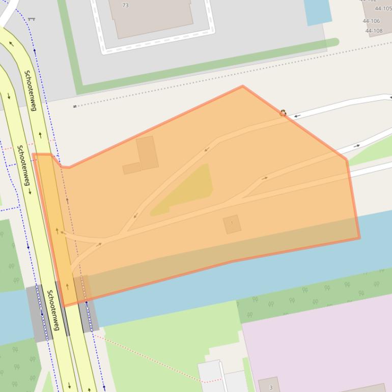 Kaart van postcodegebied 1785LW.