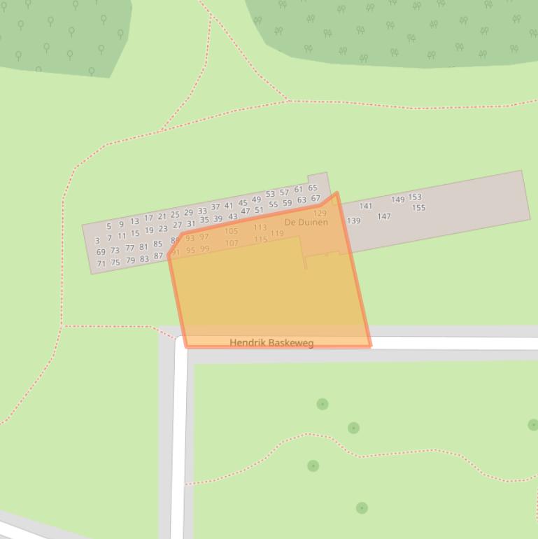 Kaart van postcodegebied 1785MC.