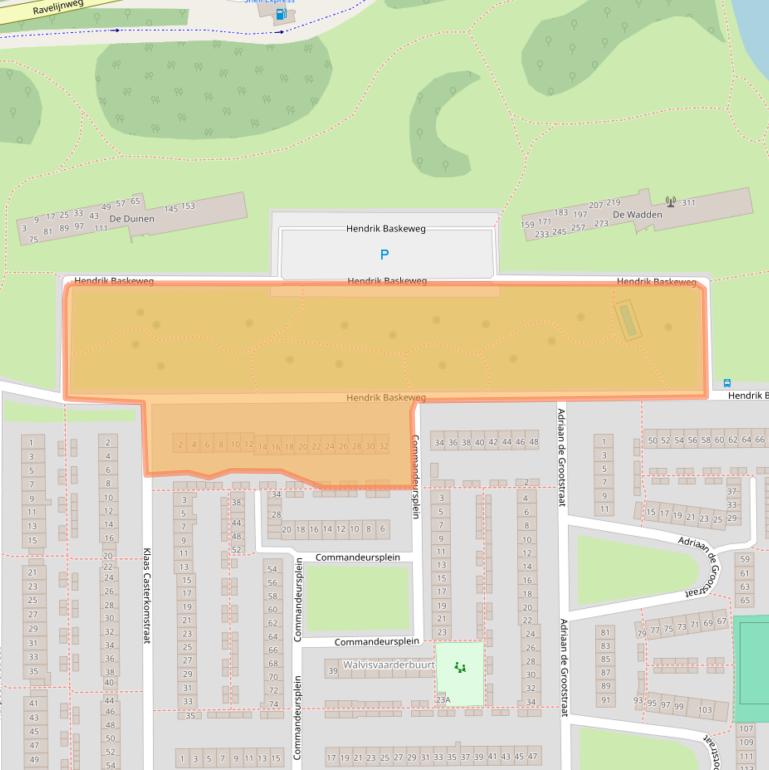 Kaart van postcodegebied 1785MK.