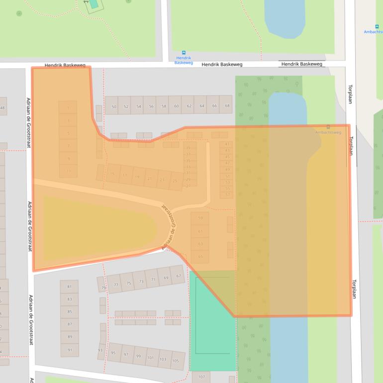 Kaart van postcodegebied 1785NH.
