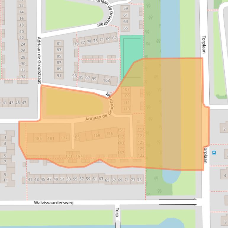 Kaart van postcodegebied 1785NK.