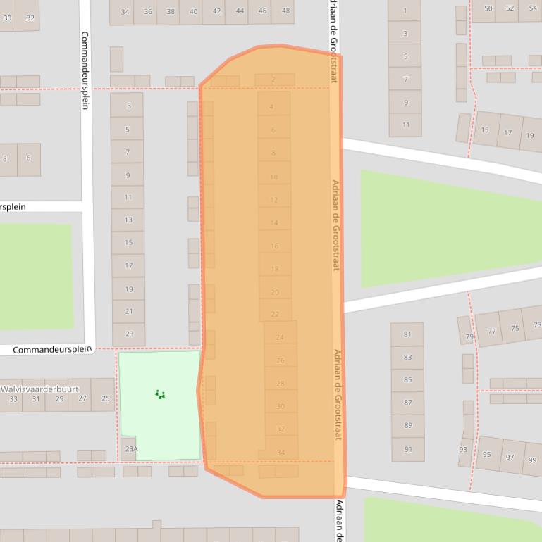 Kaart van postcodegebied 1785NL.