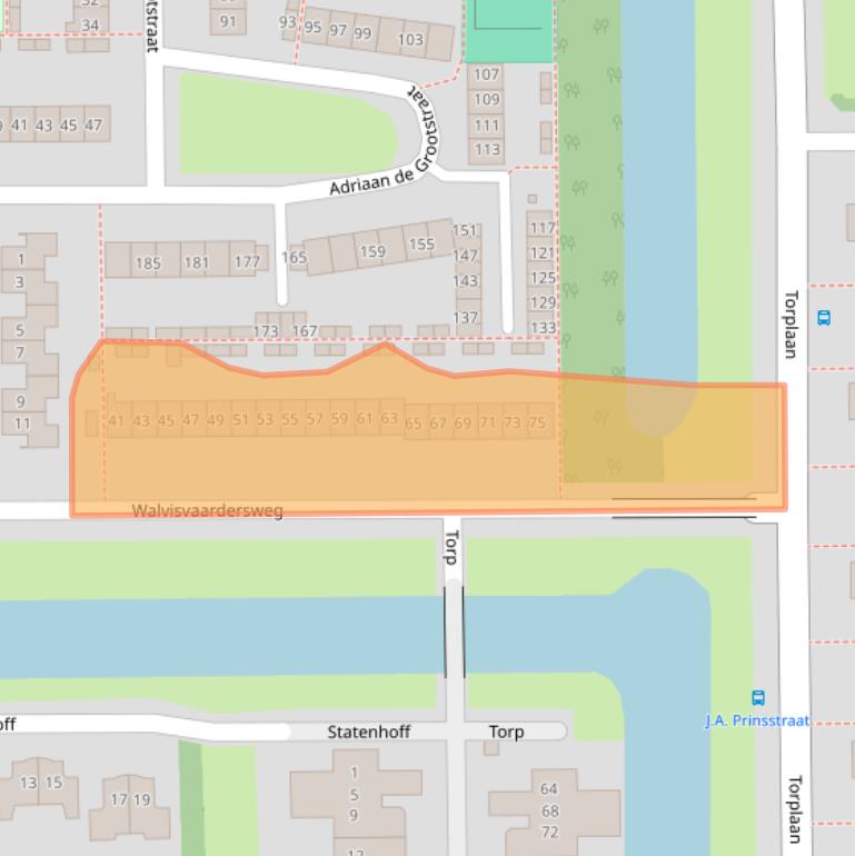 Kaart van postcodegebied 1785RB.