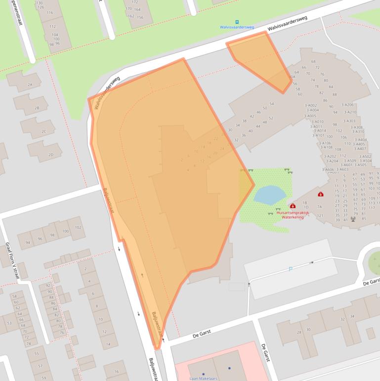 Kaart van postcodegebied 1785RC.