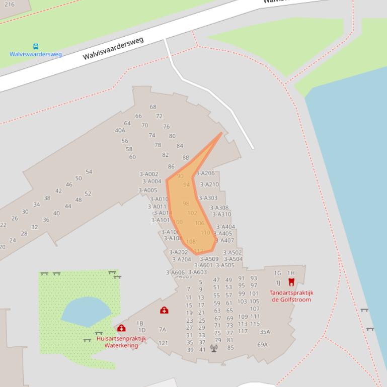 Kaart van postcodegebied 1785RG.