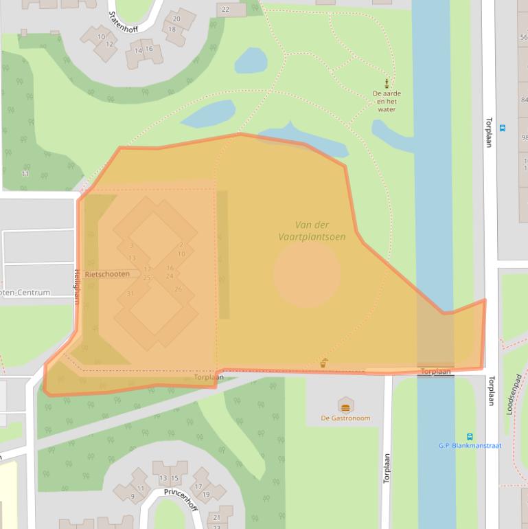 Kaart van postcodegebied 1785RT.