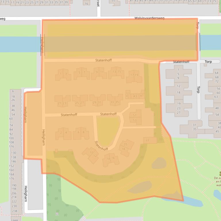 Kaart van postcodegebied 1785RW.