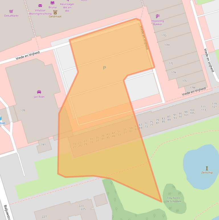 Kaart van postcodegebied 1785SC.