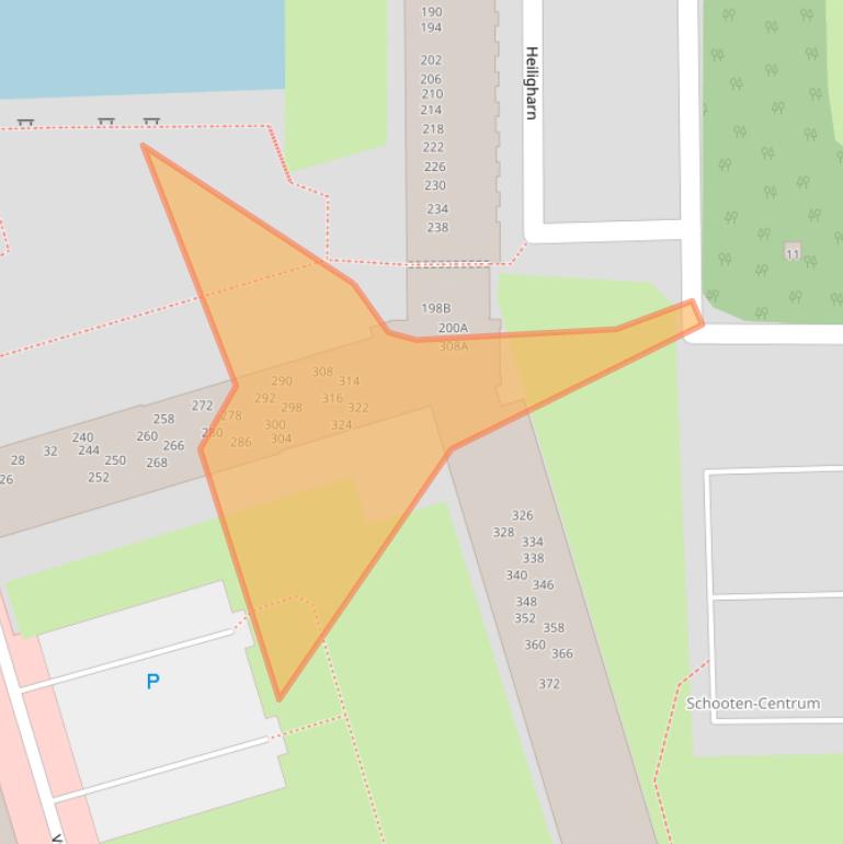 Kaart van postcodegebied 1785SV.