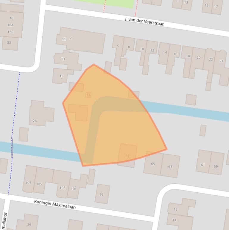 Kaart van postcodegebied 1786AG.