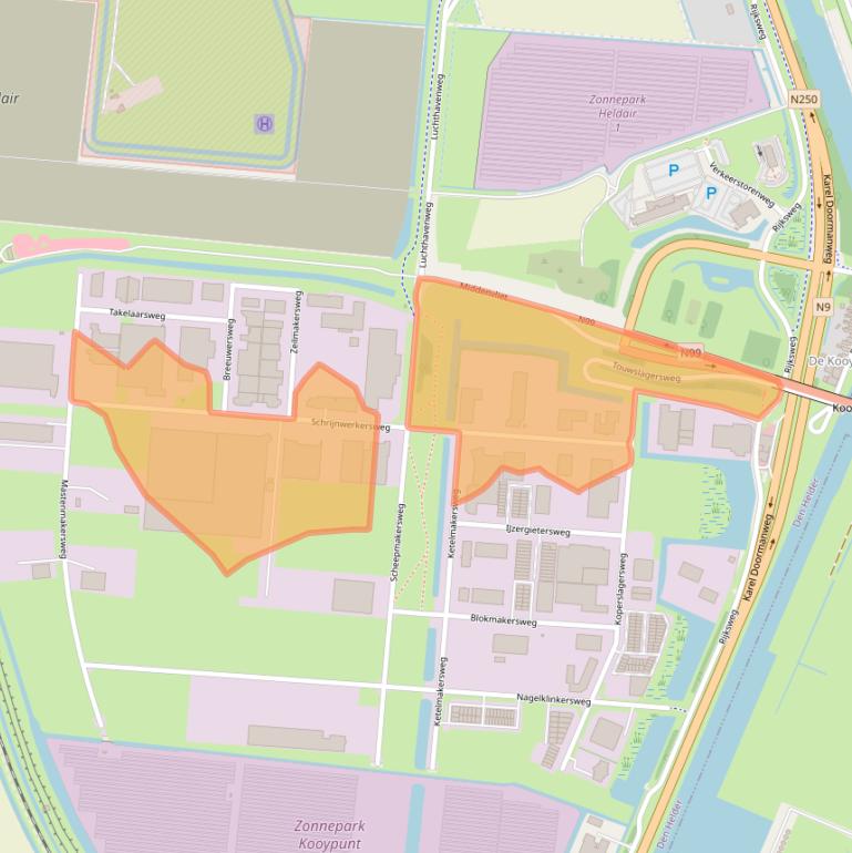 Kaart van postcodegebied 1786PC.
