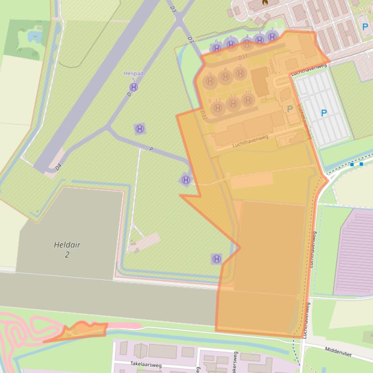 Kaart van postcodegebied 1786PP.