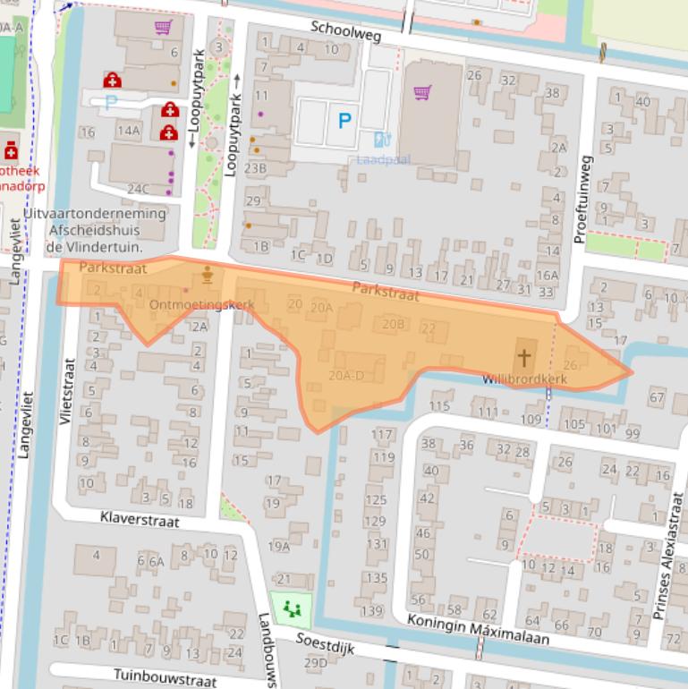 Kaart van postcodegebied 1787AC.