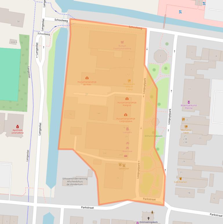 Kaart van postcodegebied 1787AE.