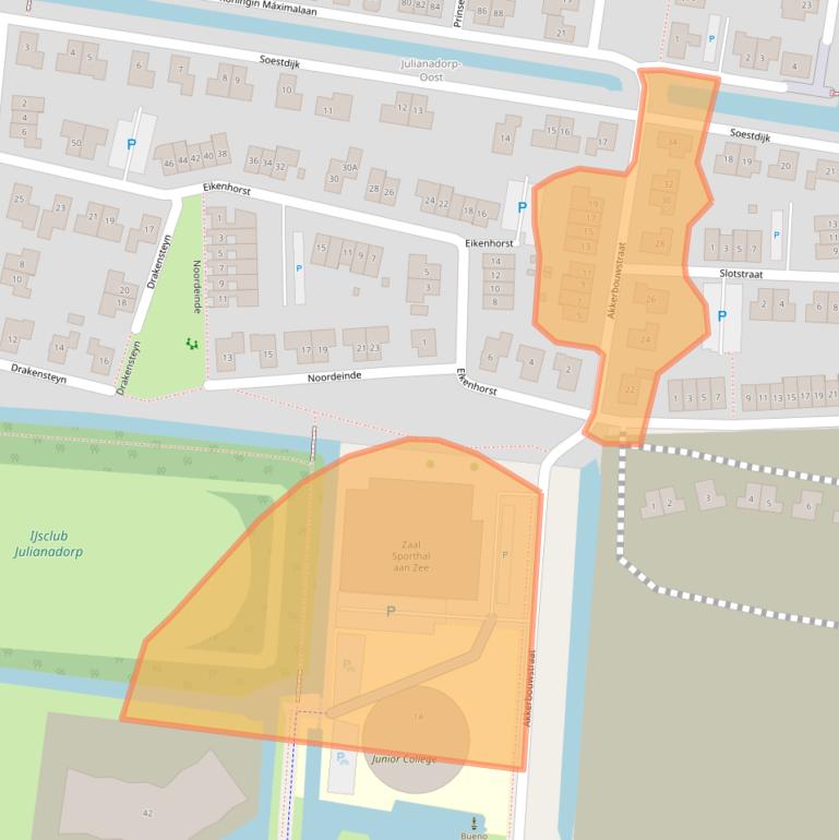 Kaart van postcodegebied 1787AR.