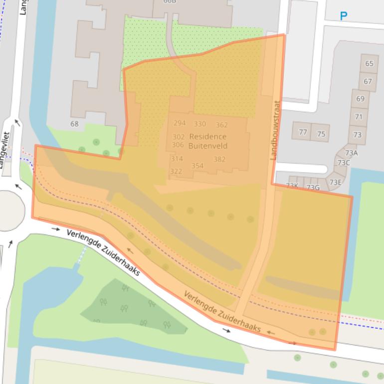 Kaart van postcodegebied 1787AT.
