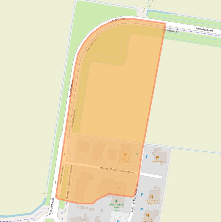 Kaart van postcodegebied 1787BA.