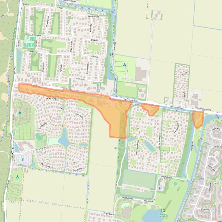 Kaart van postcodegebied 1787BL.