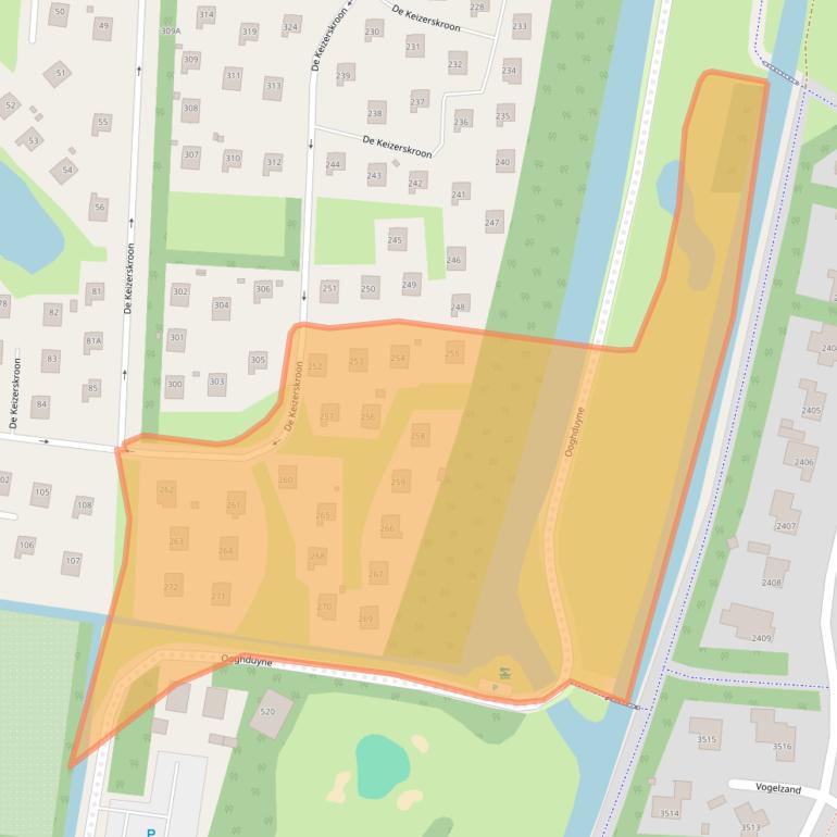 Kaart van postcodegebied 1787BV.