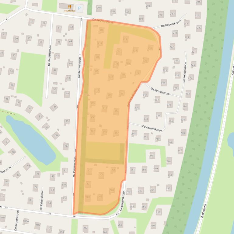 Kaart van postcodegebied 1787BW.