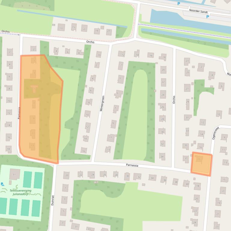 Kaart van postcodegebied 1787CC.