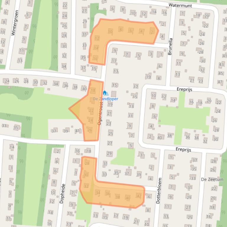 Kaart van postcodegebied 1787CR.