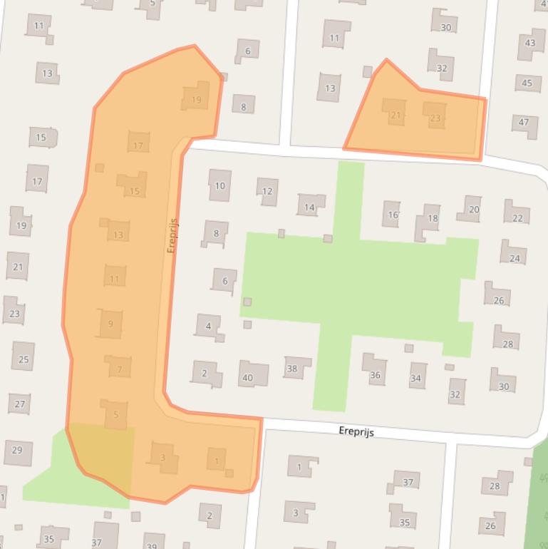 Kaart van postcodegebied 1787CS.