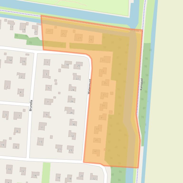 Kaart van postcodegebied 1787CZ.