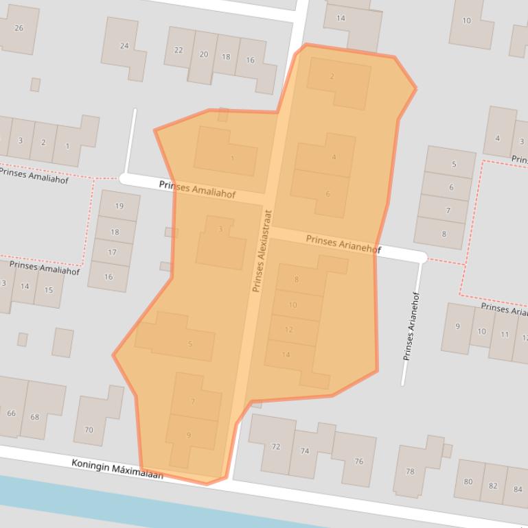 Kaart van postcodegebied 1787DB.