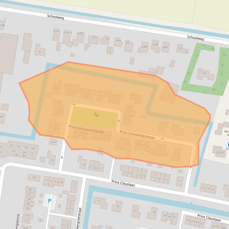 Kaart van postcodegebied 1787DH.