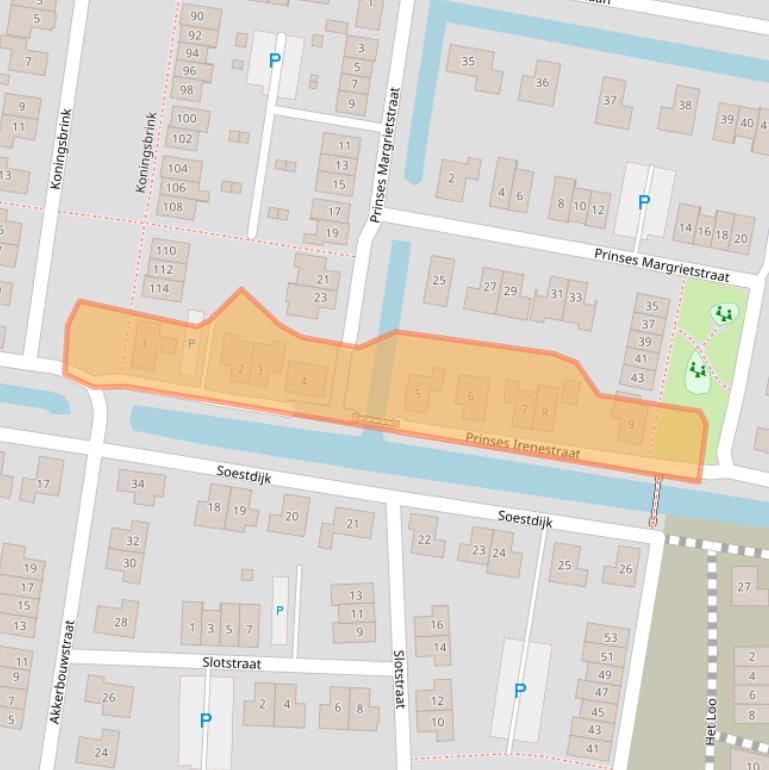 Kaart van postcodegebied 1787DL.