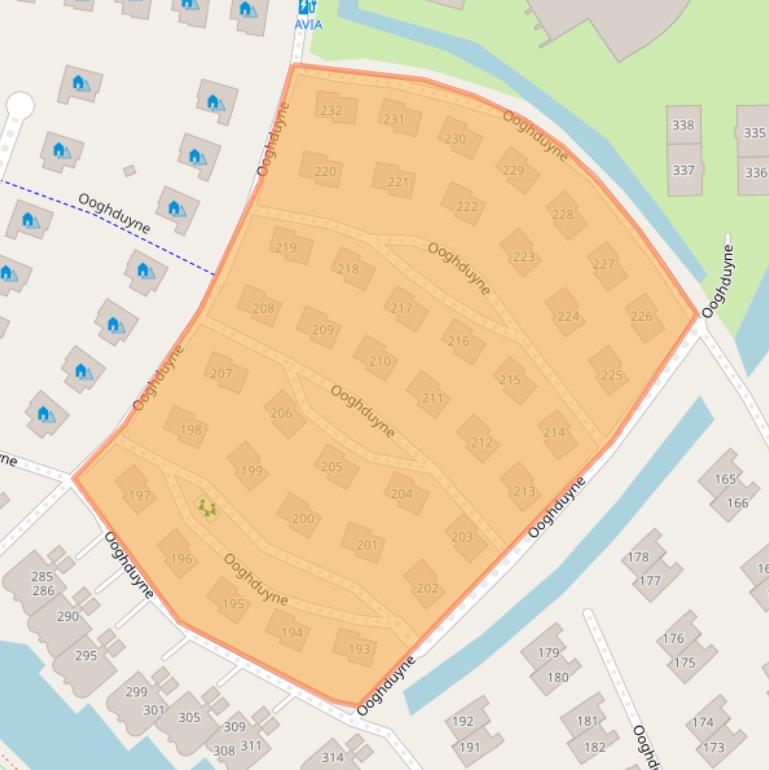 Kaart van postcodegebied 1787PA.