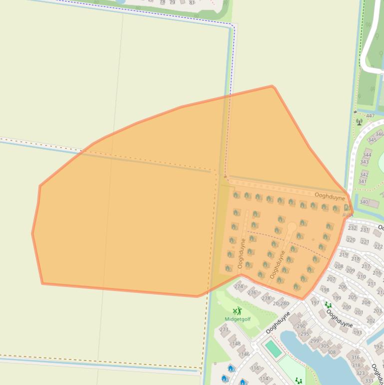 Kaart van postcodegebied 1787PB.