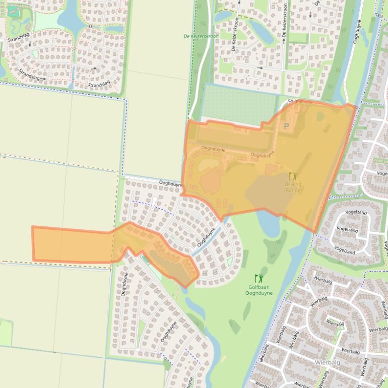 Kaart van postcodegebied 1787PC.