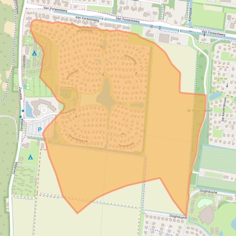 Kaart van postcodegebied 1787PD.
