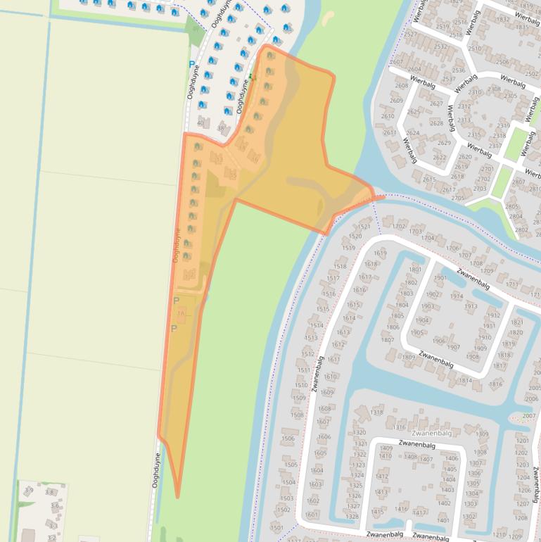 Kaart van postcodegebied 1787PS.